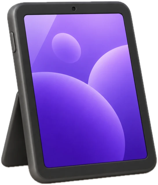 Tablet com a tela roxa